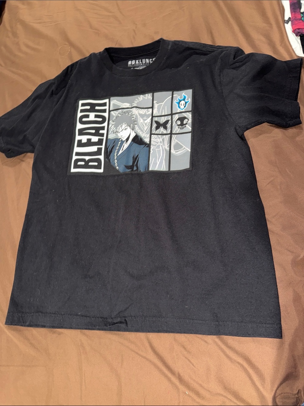Bleach Manga Panel Short-Sleeve Tee - Black